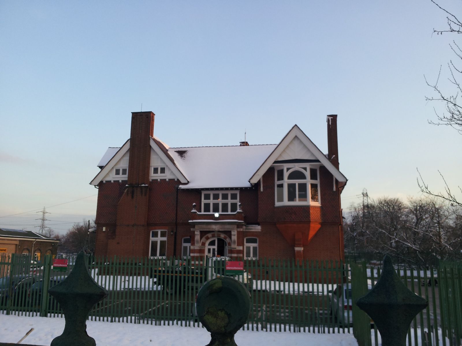 Snow in London
